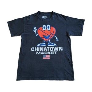 Chinatown Market LIMITED EDITION Heart Basketball T-shirt Size Medium